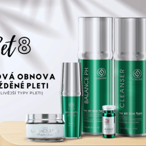 Set 8 - hloubková obnova podrážděné pleti (i pro nejcitlivější pleti)